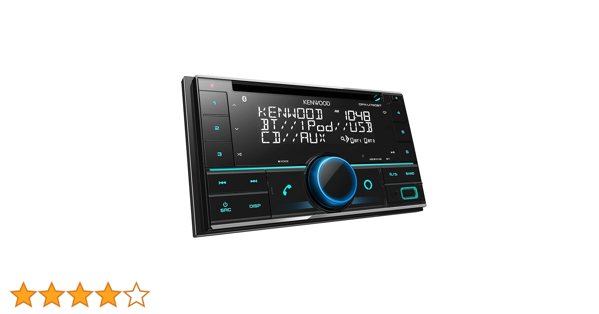 Amazon | ケンウッド 2DINレシーバー DPX-U760BT MP3 WMA AAC